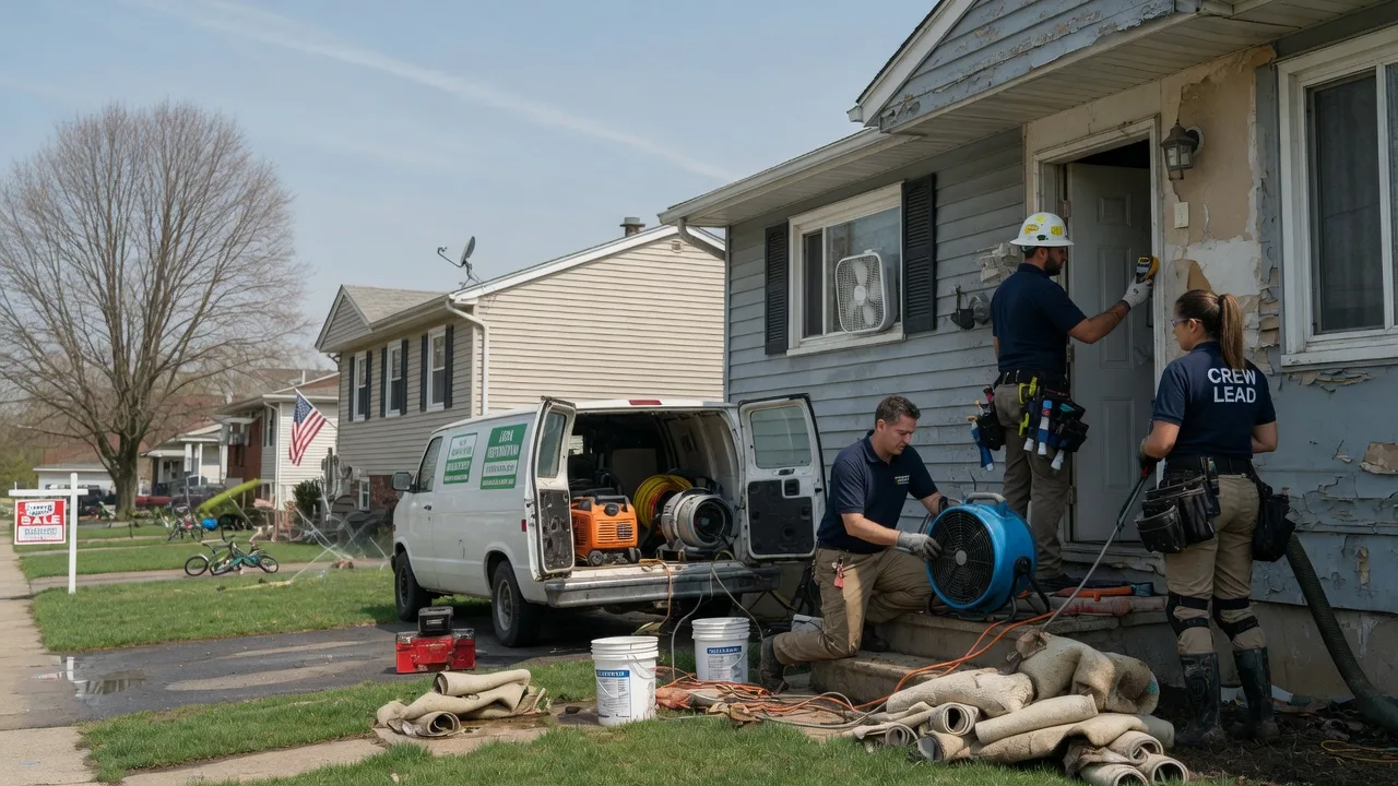 Flood Cleanup in Lake Odessa, MI near me