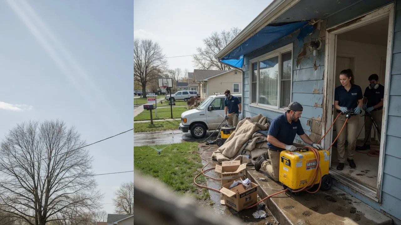 Basement Flood Cleanup in Lake Odessa, MI near me